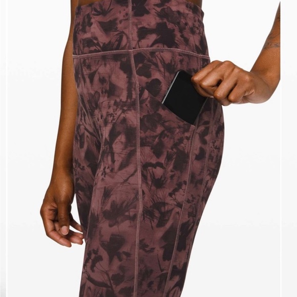 🍋Lululemon Floral Align Leggings in Size 4 - Picture 4 of 11